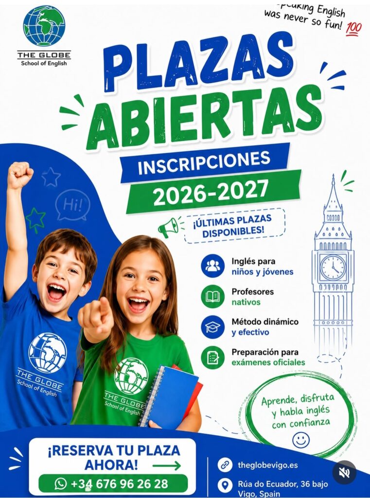 Matricula abierta inglés